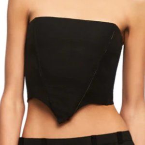 LIONESS LA QUINTA TUBE TOP - BLACK XXS